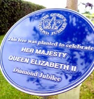 Memorial Plaque with Tree Stake