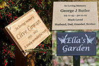 Selection of Images and ideas to help you decide on your memorial plaque Selection of Images and ideas to help you decide on your memorial plaque