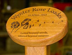Oval and heart shaped wooden plaques available. Oval and heart shaped wooden plaques available.