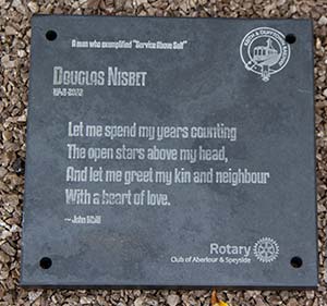 20mm Standard Slate Memorial Plaque