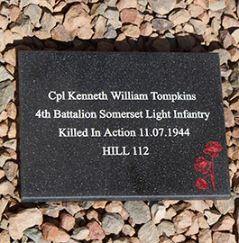 War memorial engraved using stone-like corian.