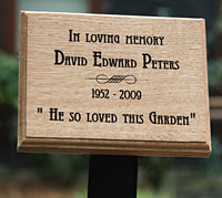 Wooden Memorials