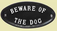 Beware of the dog