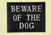 Beware of the dog