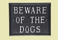 Beware of the dogs