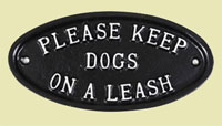 Please keep dogs on leash