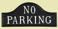 No parking