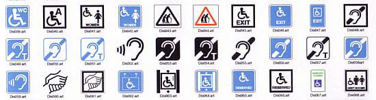 disabled symbols