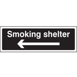 Smoking shelter this way