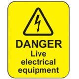 Live Electrical Equipment