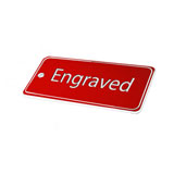 Engraved key fob