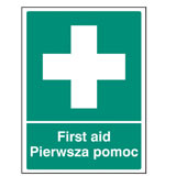 First aid sign