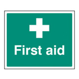 First Aid Sign First Aid Sign