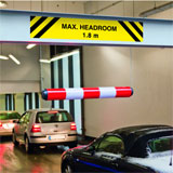 Height restriction bar