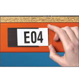 Magnetic label holder