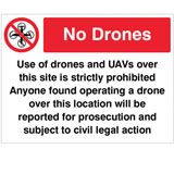 No drones