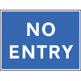 No entry sign