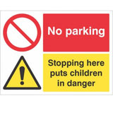 No parking notice