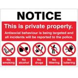 Private Property Notice