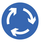 Roundabout symbol
