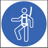 Safety Harness Safety Harness
must be worn
