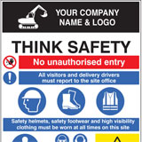 Personalise your site safety sign boards Personalise your site safety sign boards