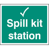 Spill kit station sign