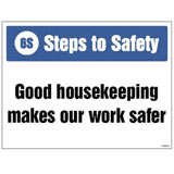 Good housekeeping sign