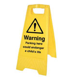 No parking sign