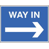 Way In sign