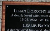 Index of Memorial Plaques