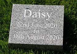 Memorial Wedges - Slate & Granite Memorial Wedges - Slate & Granite