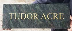 Made to order granite signs and memorials.