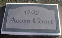 Large slate signs Large slate signs