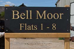 Posts for granite and slate signs Posts for granite and slate signs