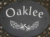 Oval Name Plate