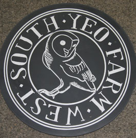 Round Slate Sign