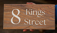 Sandstone house sign Sandstone house sign