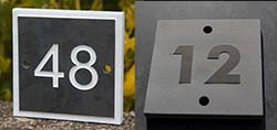 Slate house number signs sSate house number signs