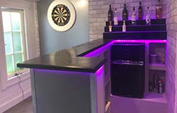 Slate bar tops made to order. Slate bar tops