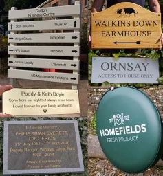 All Products Signs, Memorials and Wheel Covers