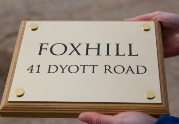 House Signs Gallery House Signs and Name Plate