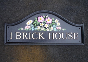Modern Hand Painted Cast House Signs Cast House Signs