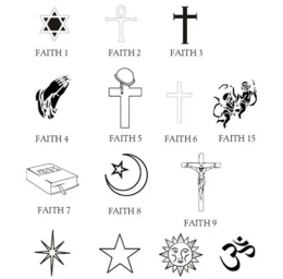 Bronze Fonts and Motifs Standard and Customers Own Fonts