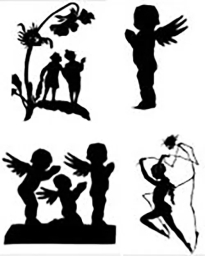 Image Library - Cherubs Images for signs and memorials