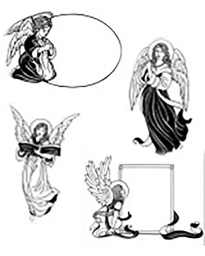 Image Library - Angels Images for signs and memorials