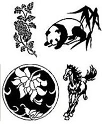 Image Library - Chinese Designs Images for signs and memorials