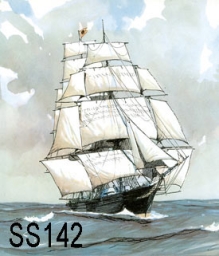 Image Library - Full Colour Tall Ships and Sailing Ships Images for signs and memorials