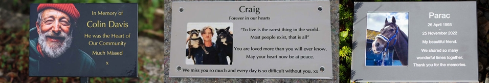 Information and Options for Photo Memorials