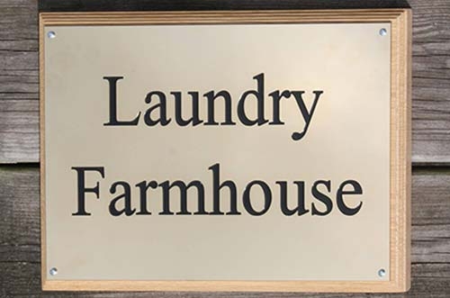 Engraved Brass Signs & Business Nameplates Polished Brass Nameplate